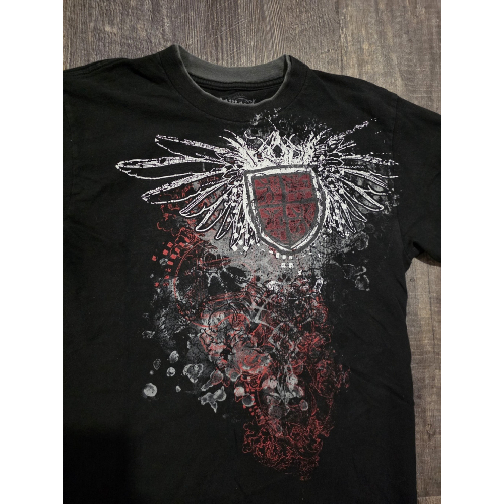 Alonement AOP Grunge Y2k Skate Shirt YOUTH Size Large